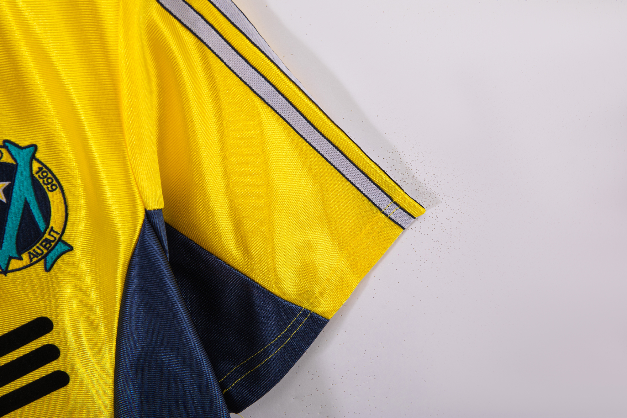 98-99 Marseille Yellow Retro Jersey/98-99马赛黄色