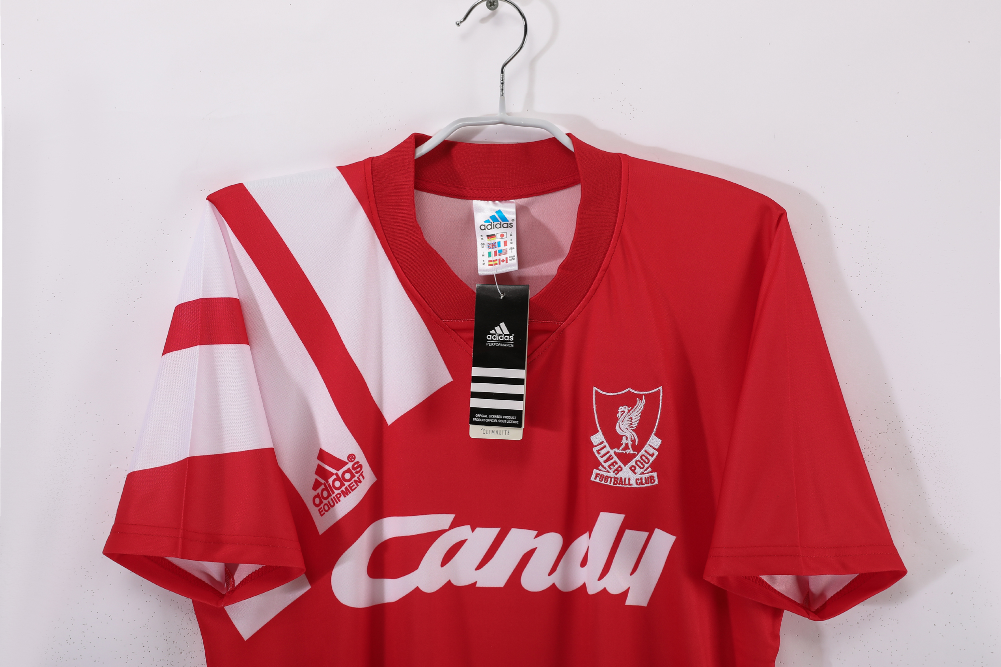 91-92 Liverpool Home Retro Jersey/91-92利物浦主场