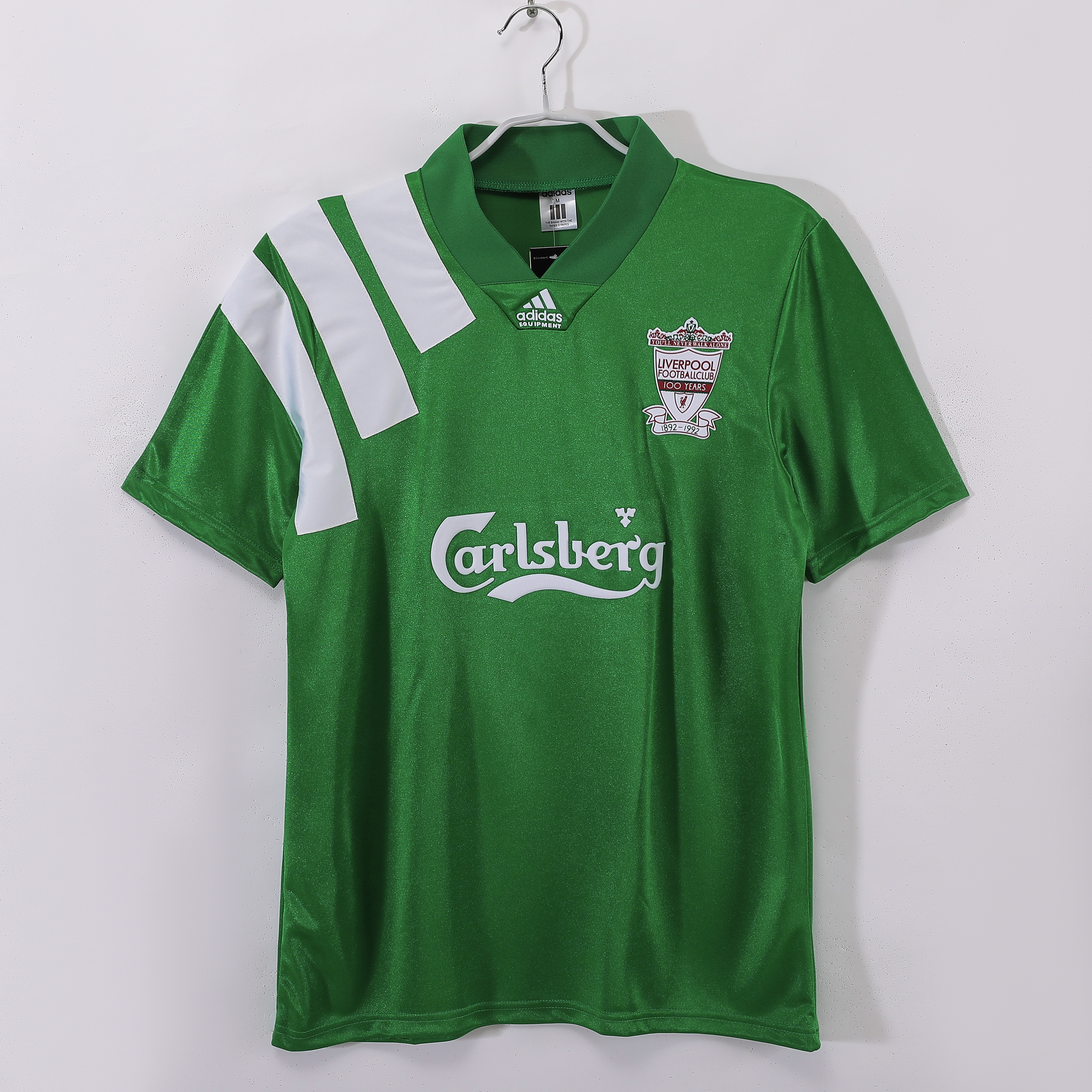 92-93 Liverpool Away Green Retro Jersey/92-93利物浦客场
