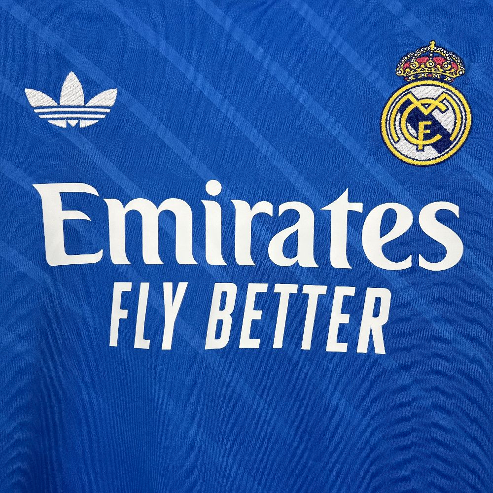 25-26  Real Madrid Third Fans Long Sleeve Jersey/ 25-26 皇马第二客场球迷长袖