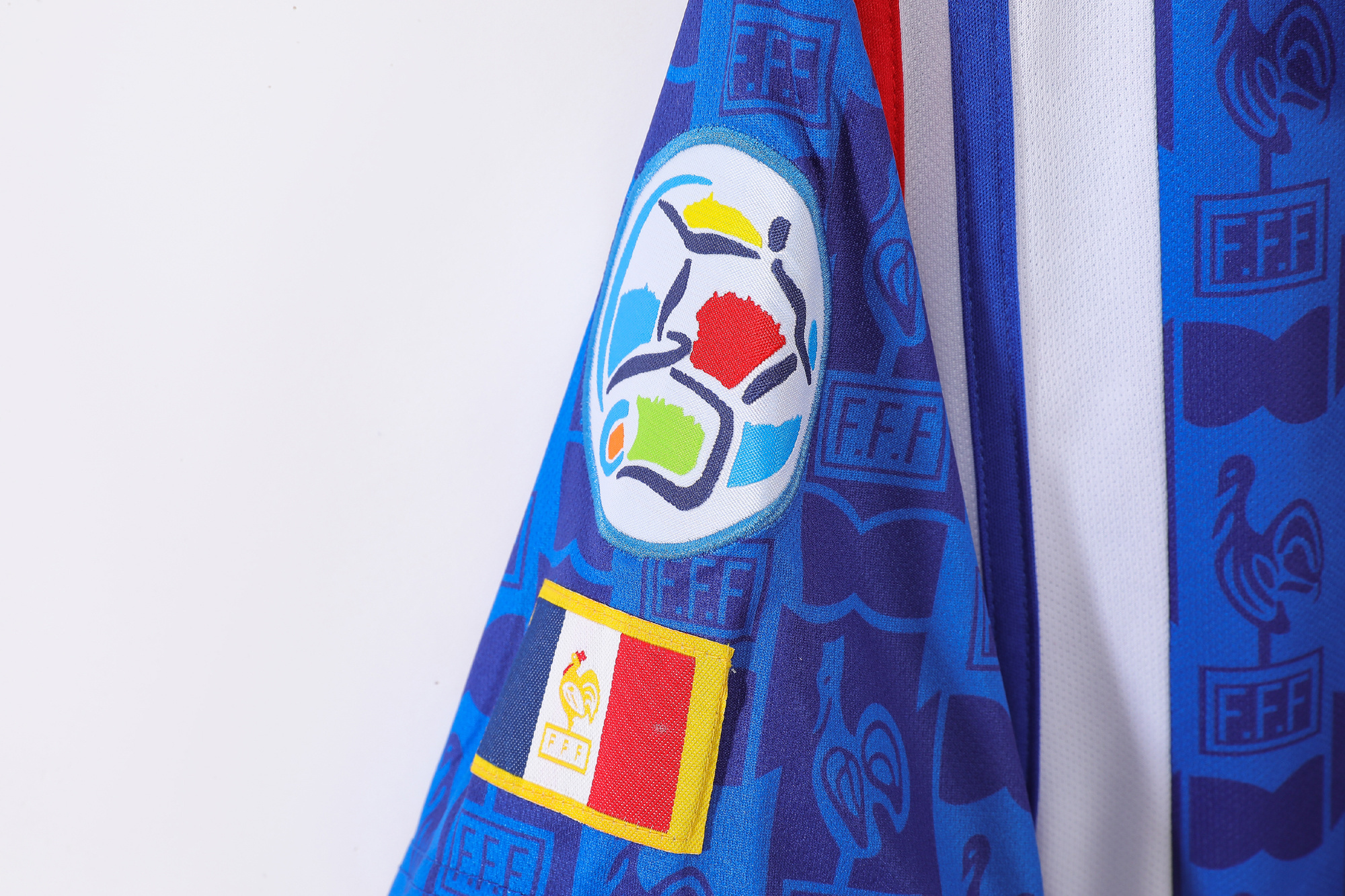 1996 France Home Retro Jersey/ 1996法国主场