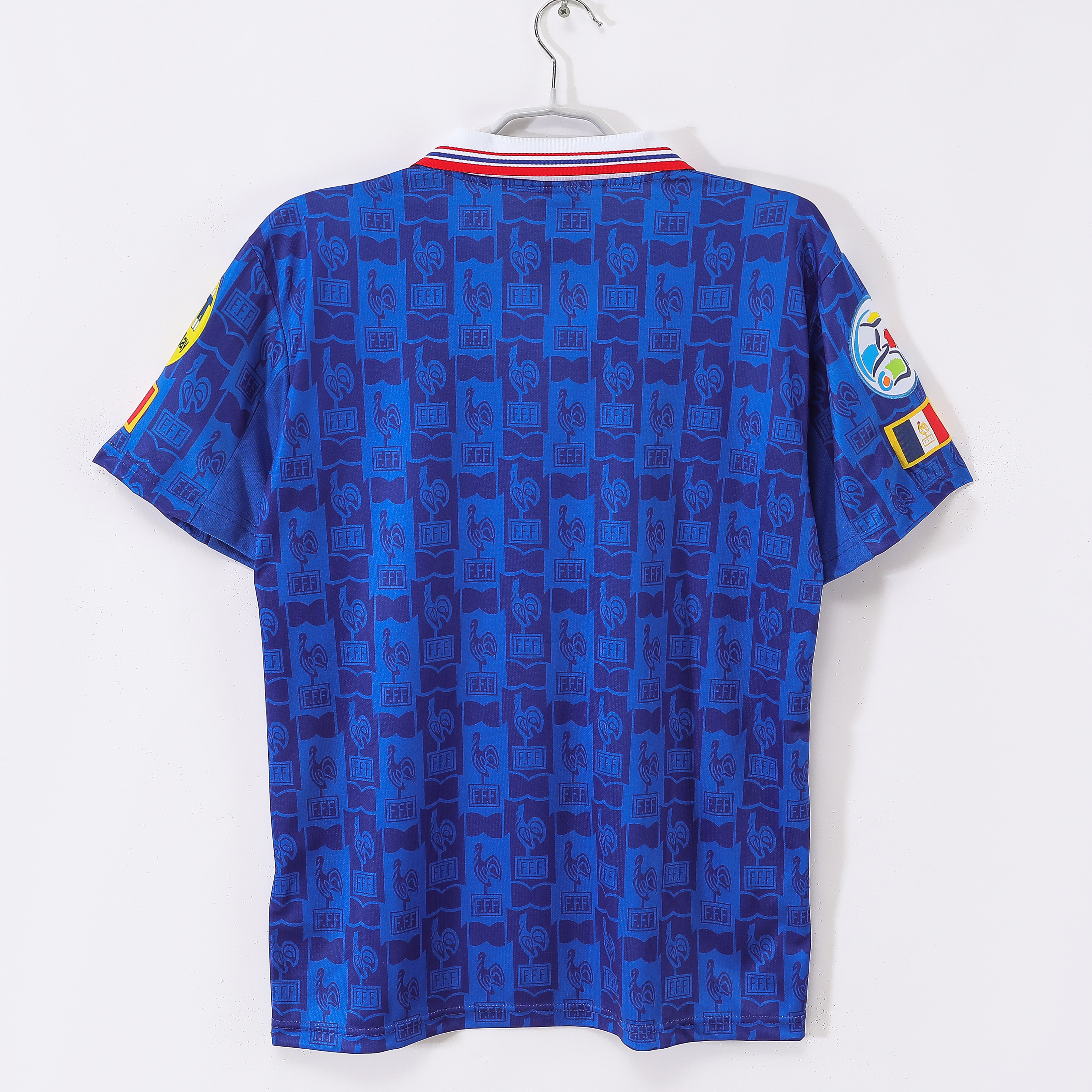 1996 France Home Retro Jersey/ 1996法国主场