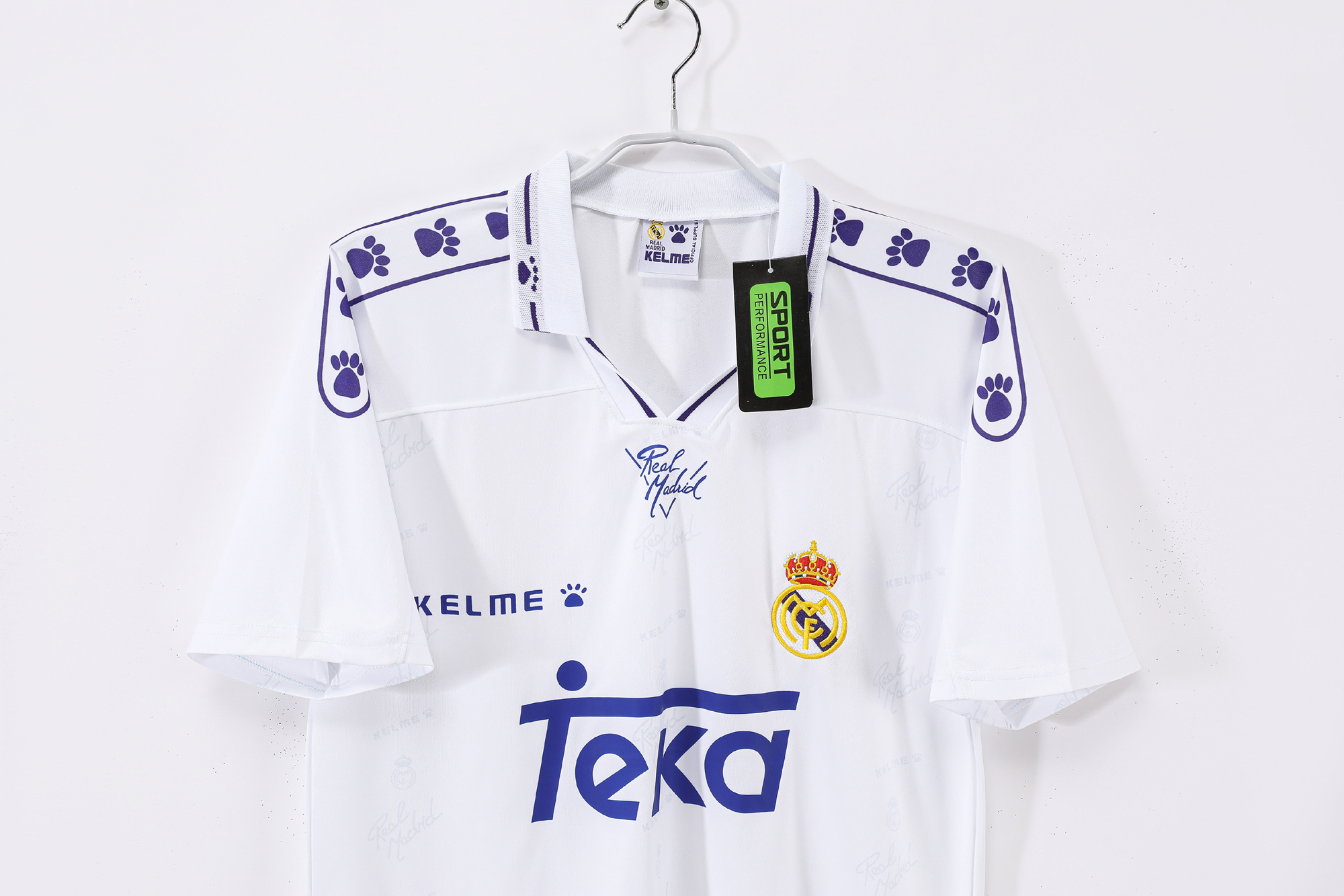 94-96 Real Madrid Home Retro Jersey/94-96皇马主场