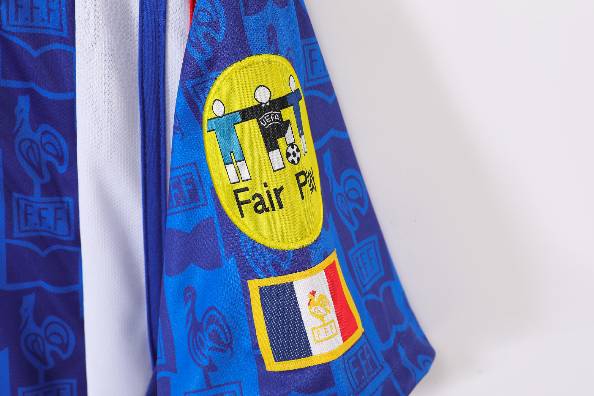 1996 France Home Retro Jersey/ 1996法国主场