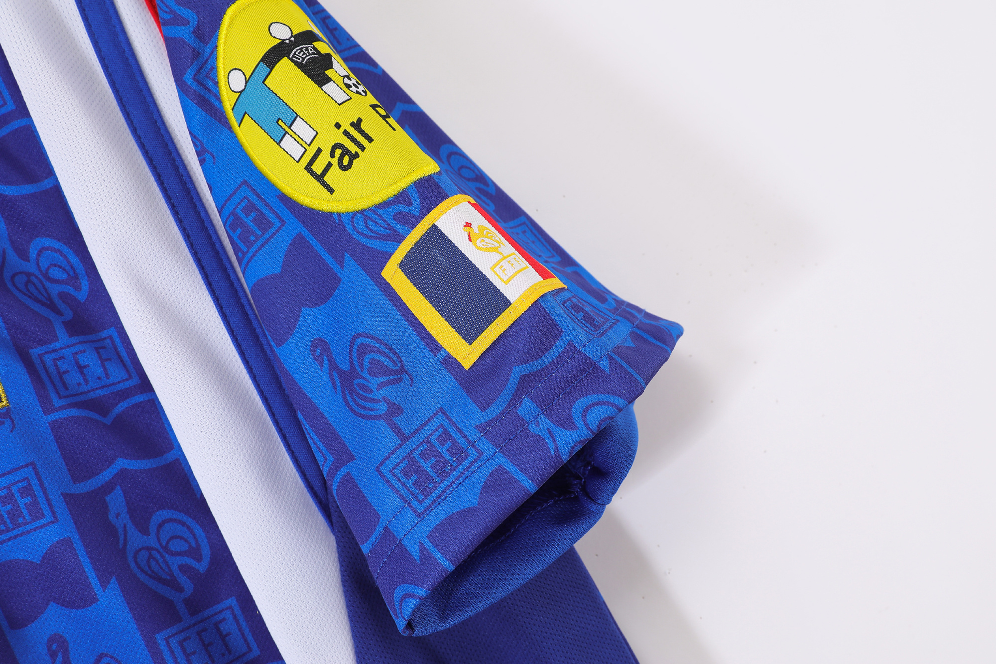 1996 France Home Retro Jersey/ 1996法国主场