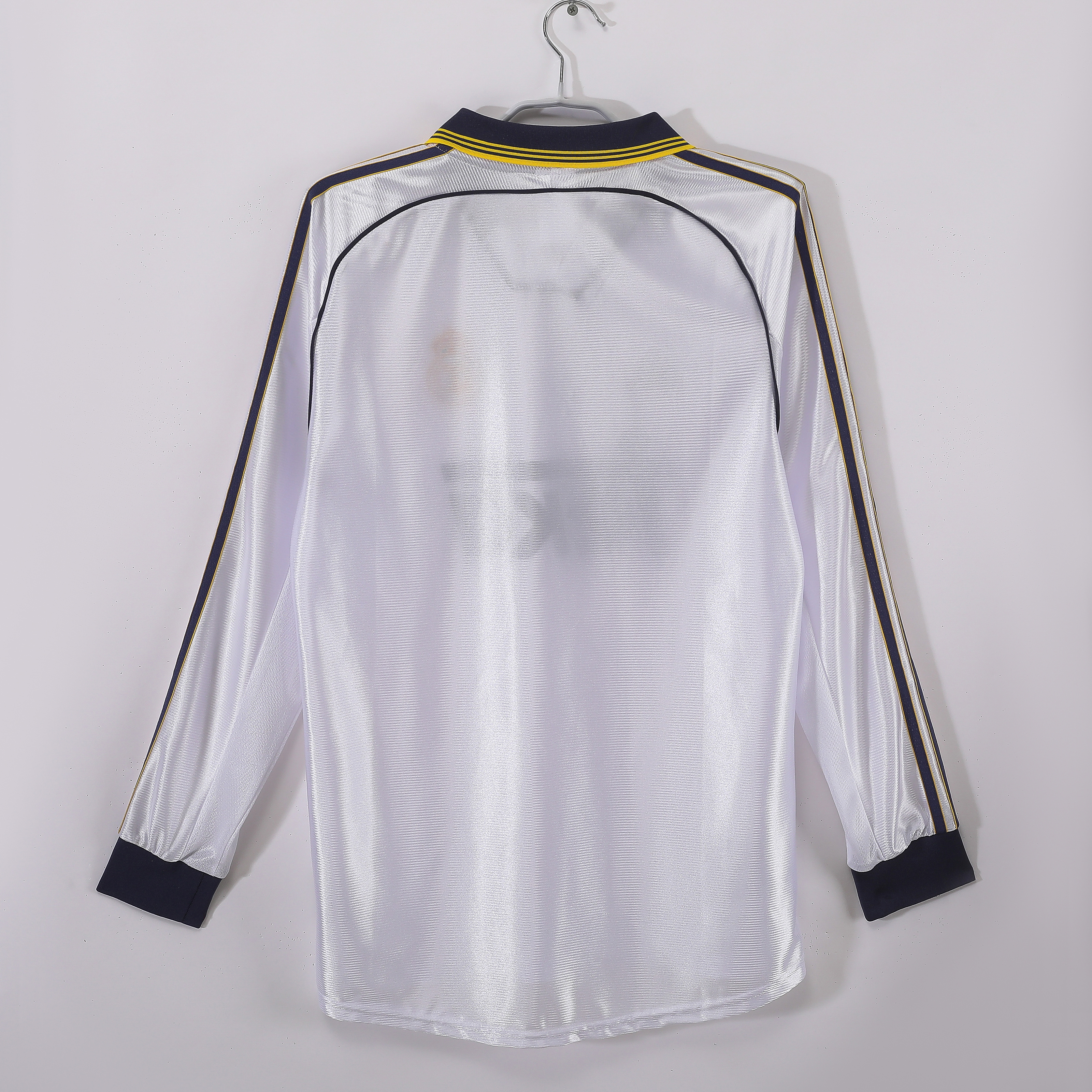 1998-2000 Real Madrid Home Long Sleeve Retro Jersey/98-00皇马主场长袖