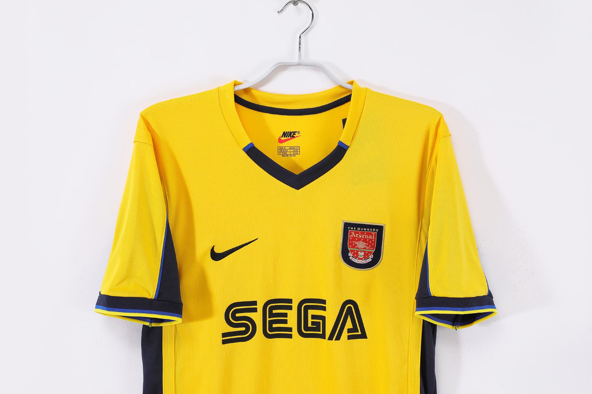 2000-2001 Arsenal away Retro Jersey/00-01阿森纳客场