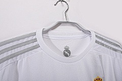 15-16 Real Madrid Home Long Sleeve Retro Jersey/15-16皇马主场长袖