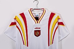 1996 Spain Third Away Retro Jersey/1996西班牙第二客场
