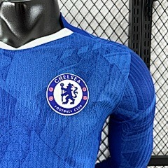 25-26 Chelsea Home Player Long Sleeve Jersey/ 25-26切尔西主场球员版长袖