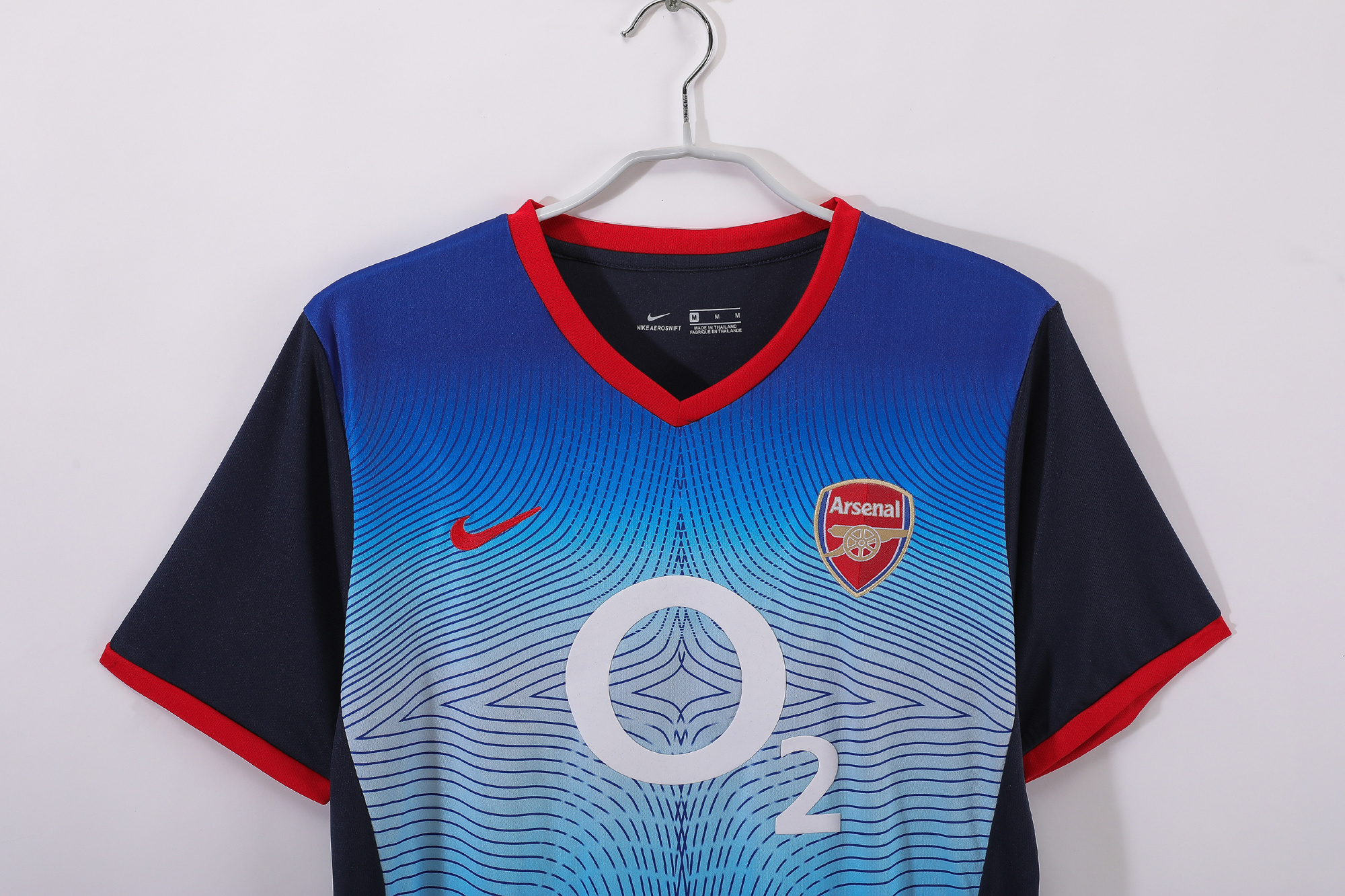 02-04 Arsenal away Retro Jersey/02-04阿森纳客场