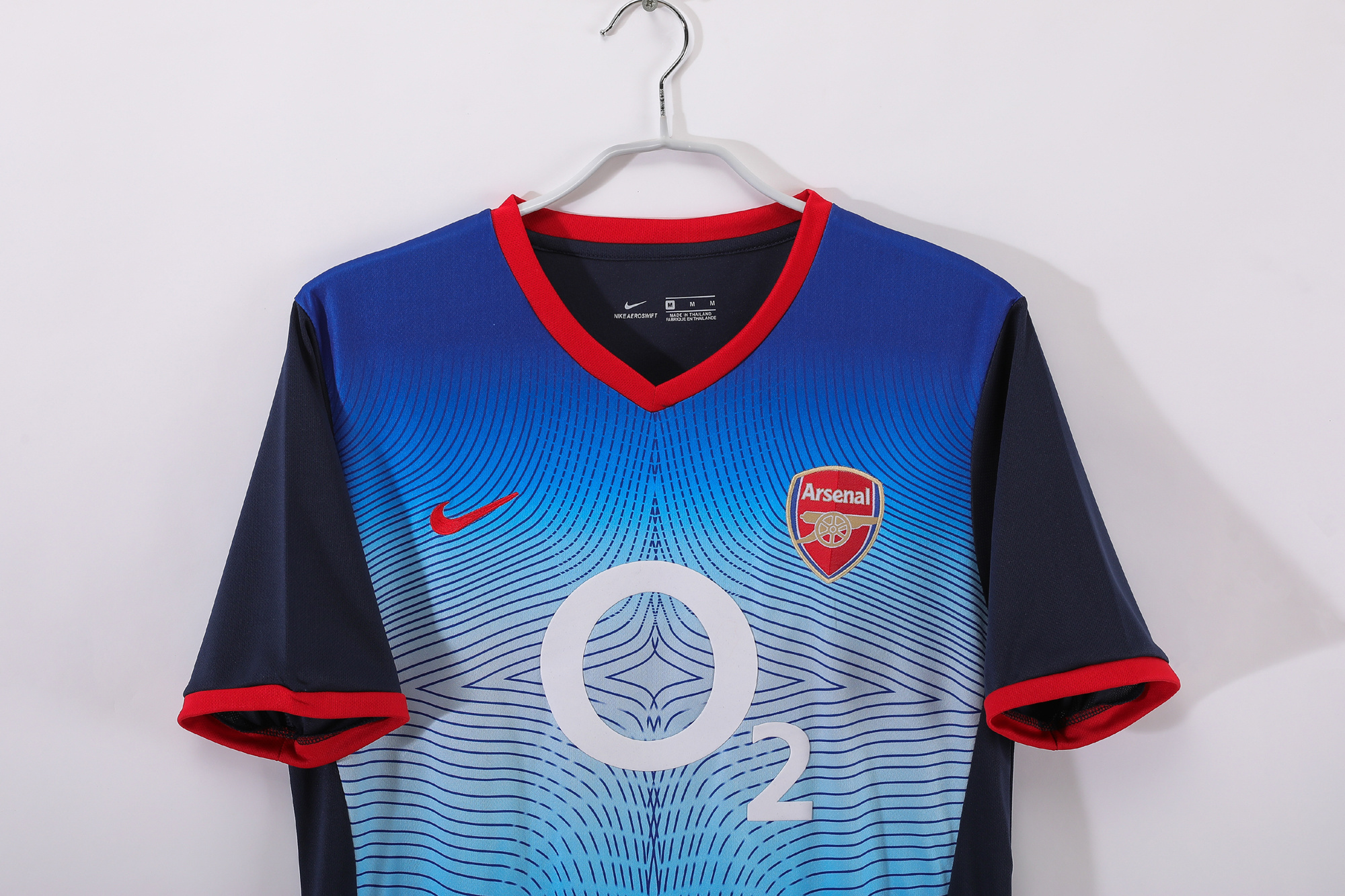 02-04 Arsenal away Retro Jersey/02-04阿森纳客场