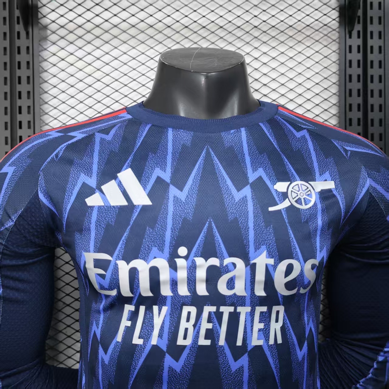 25-26 Arsenal Away Player Long Sleeve Jersey/ 25-26 阿森纳客场球员长袖