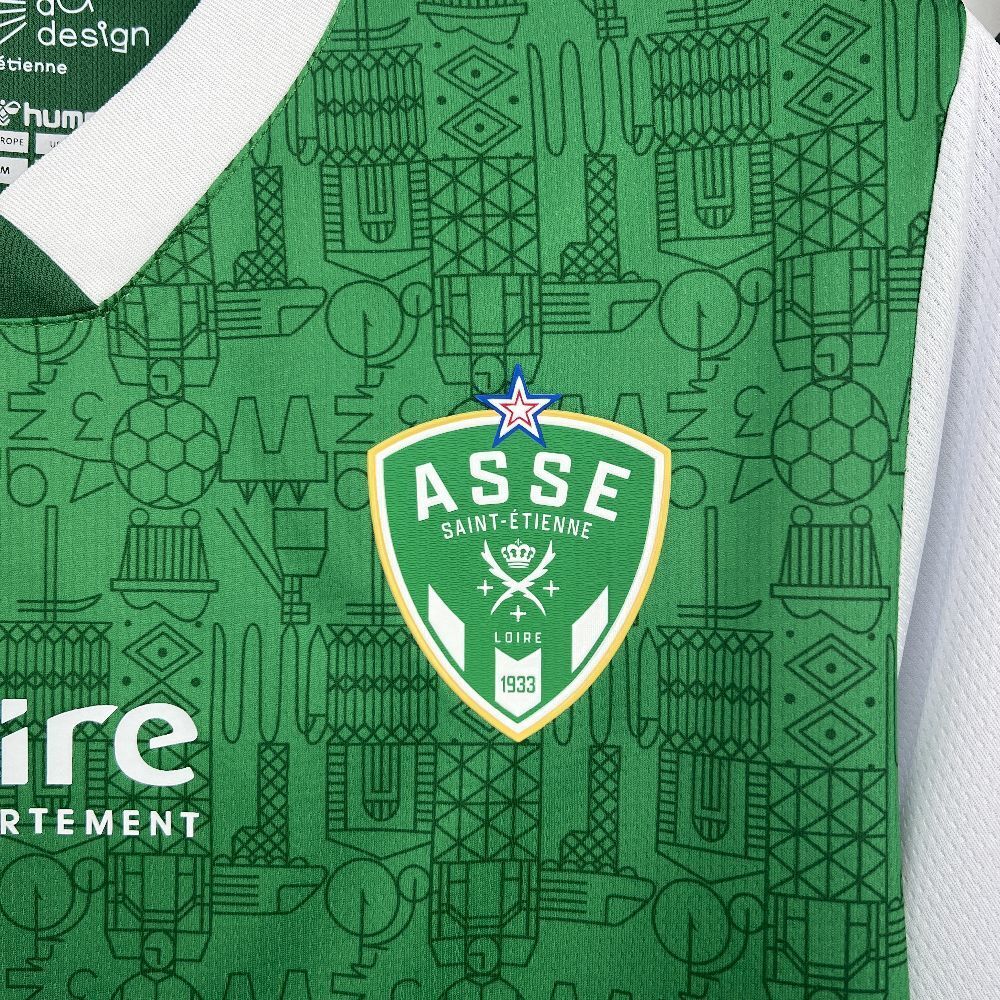 25-26  Saint-Étienne Home Fans Jersey/25-26 圣埃蒂安主场球迷版