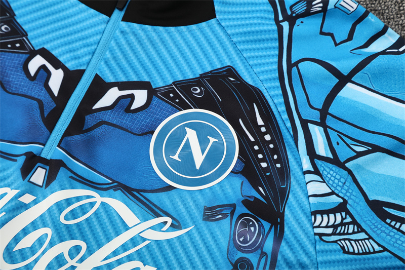 25-26 Napoli Training Suit/25-26那不勒斯半拉训练服