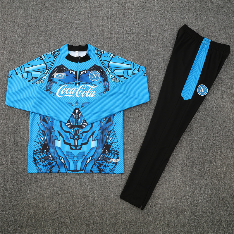 25-26 Napoli Training Suit/25-26那不勒斯半拉训练服