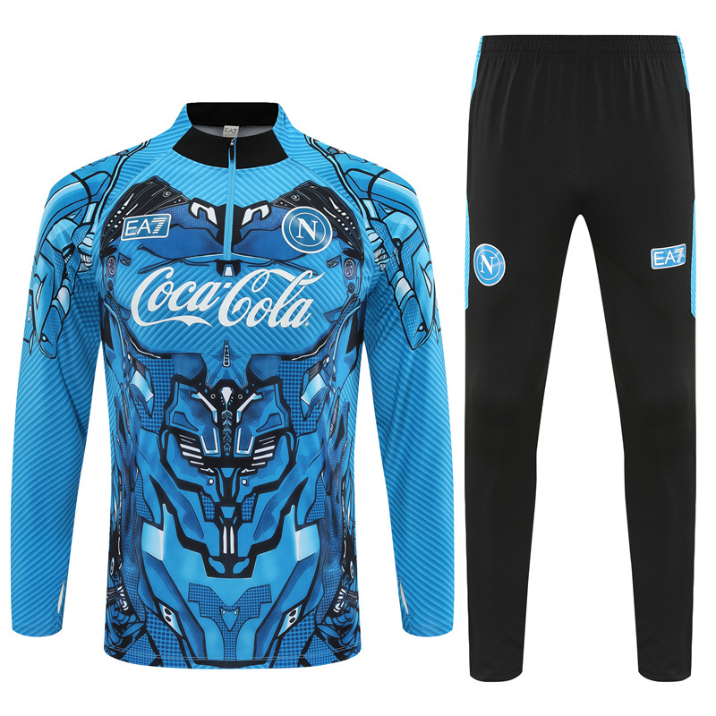 25-26 Napoli Training Suit/25-26那不勒斯半拉训练服