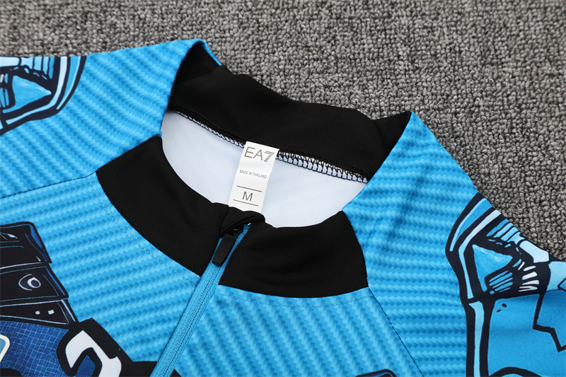 25-26 Napoli Training Suit/25-26那不勒斯半拉训练服