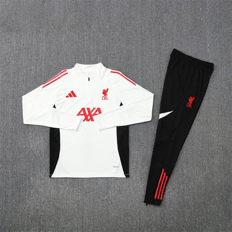 25-26 Liverpool White Training Suit/ 25-26利物浦训练服