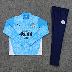 25-26 Manchester City Training Suit/25-26曼城半拉训练服