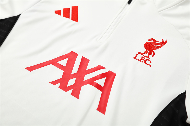 25-26 Liverpool White Training Suit/ 25-26利物浦训练服
