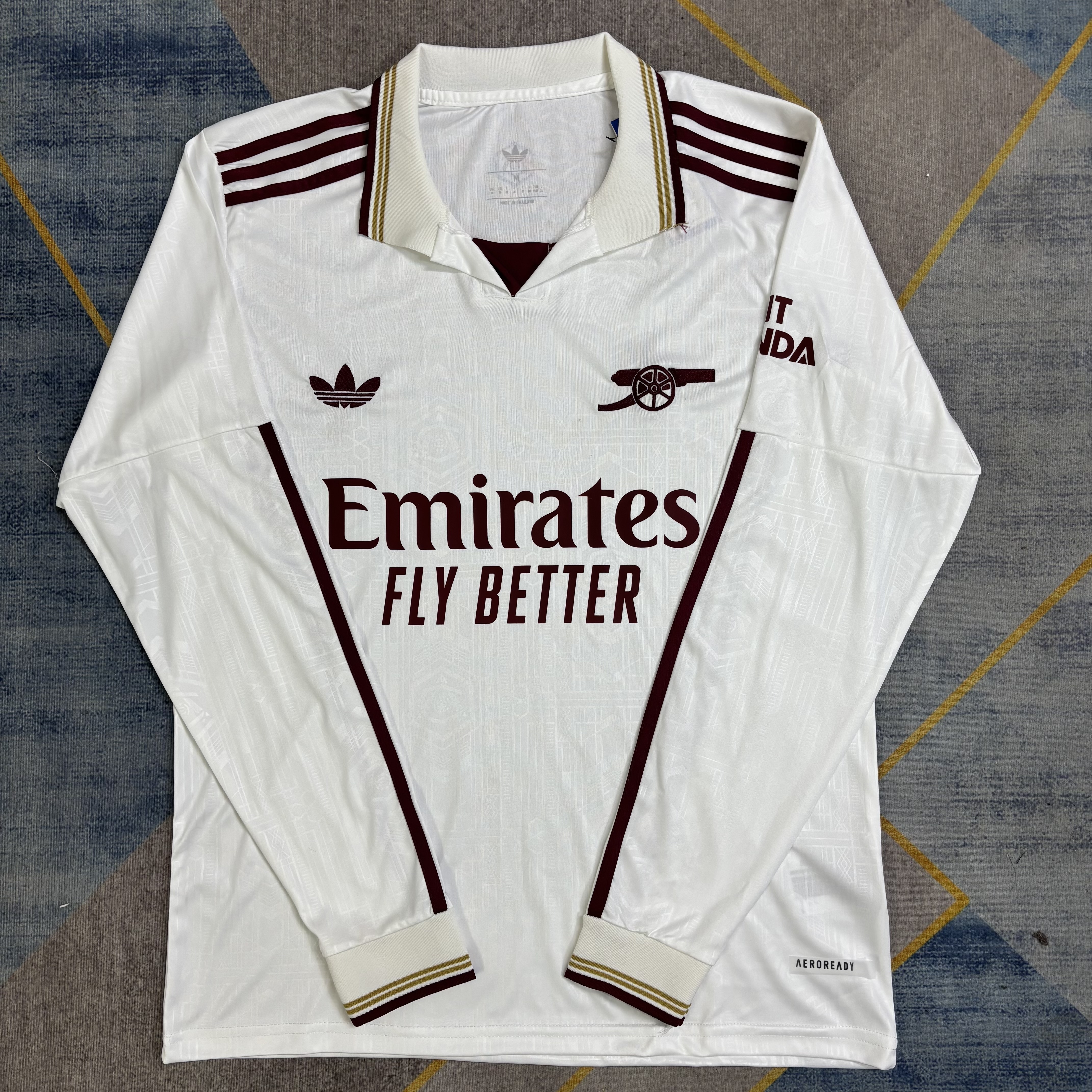 25-26 Arsenal Third Long Sleeve Fans Jersey/ 25-26 阿森纳第二客场球迷长袖