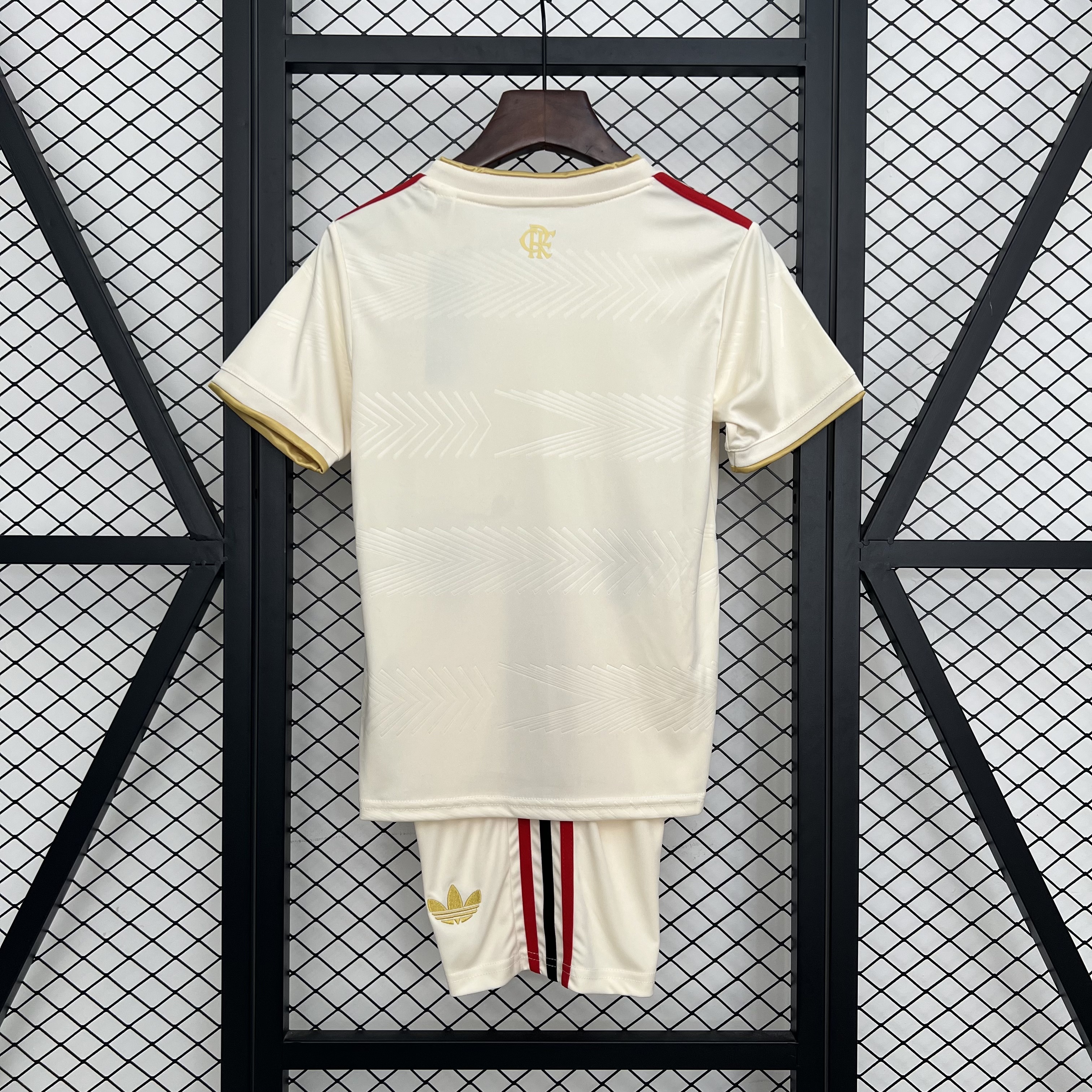 25-26 Flamengo Third Kid Kit/25-26 弗拉门戈科二客场童装