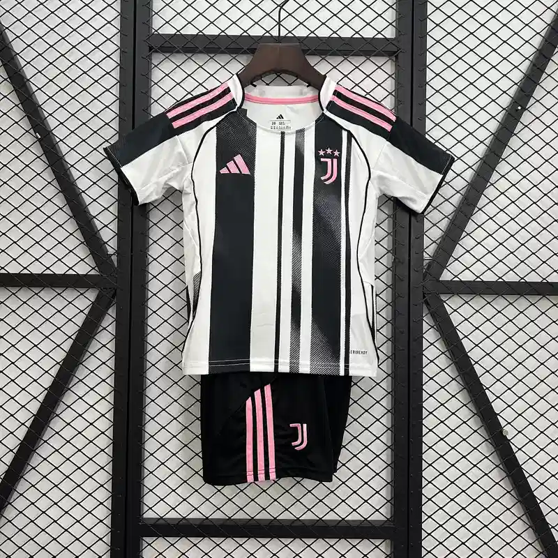 25-26 Juventus Home Kid Kit /25-26尤文主场童装