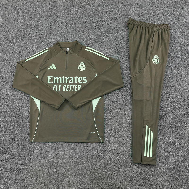 25-26 Real Madrid Training Suit/ 25-26皇马半拉训练服