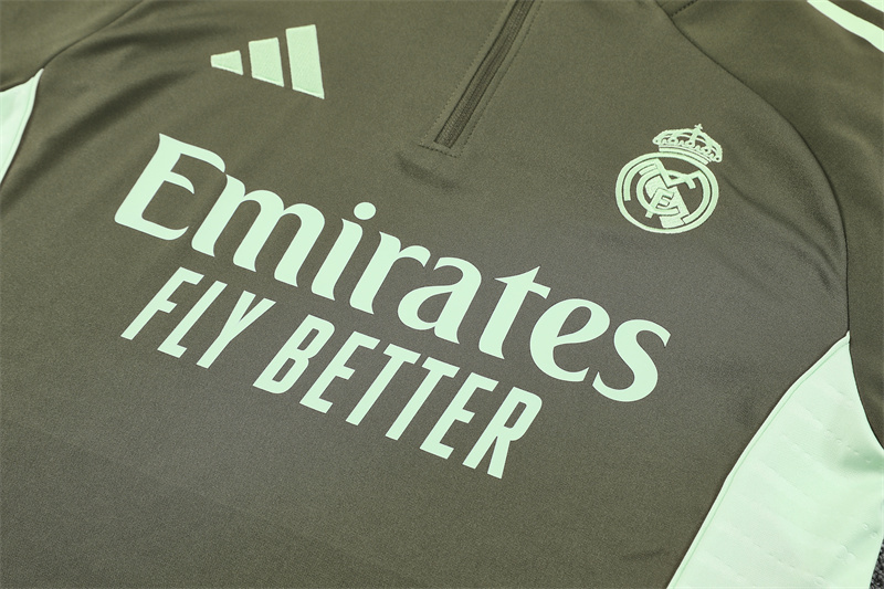25-26 Real Madrid Training Suit/ 25-26皇马半拉训练服