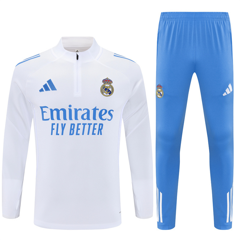 25-26 Real Madrid Training Suit/ 25-26皇马半拉训练服