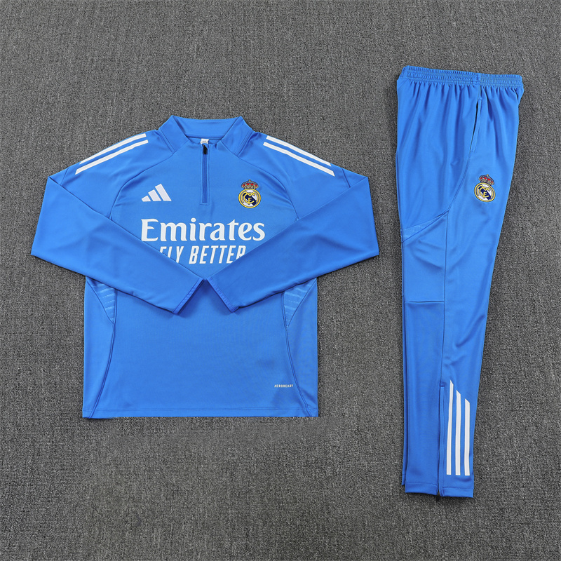 25-26 Real Madrid Training Suit/ 25-26皇马半拉训练服