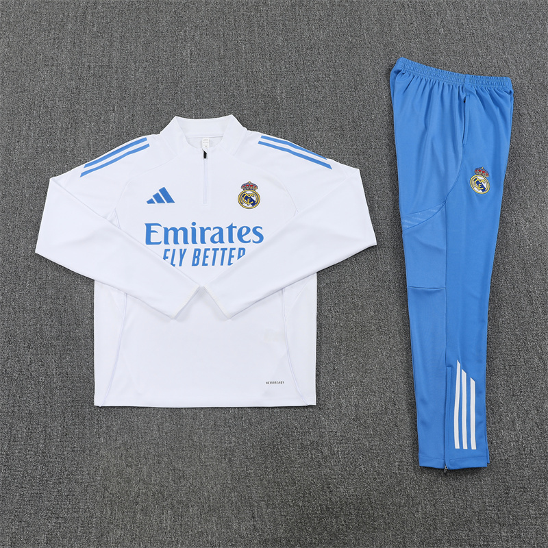 25-26 Real Madrid Training Suit/ 25-26皇马半拉训练服