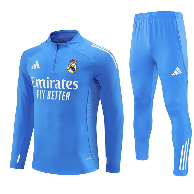 25-26 Real Madrid Training Suit/ 25-26皇马半拉训练服