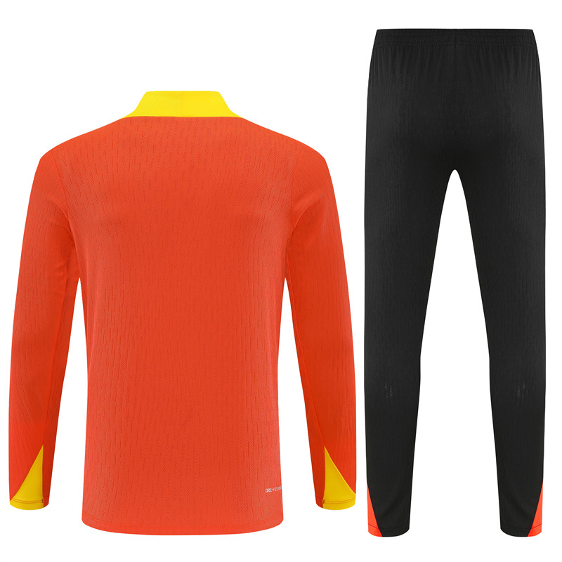 2025 Brazil Orange Player Version Training Suit/2025巴西训练服，球员版