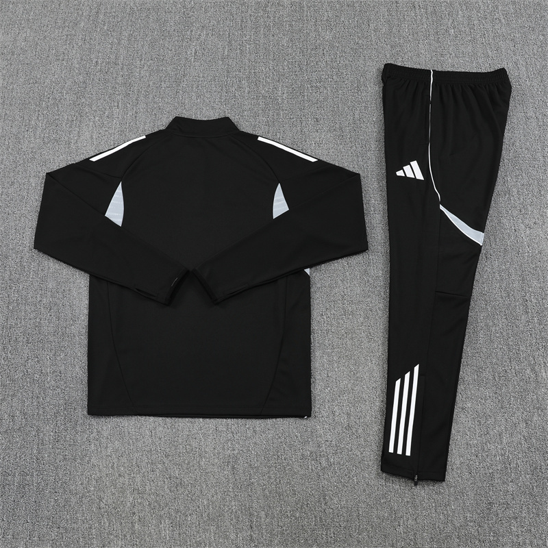2025 Germany Black Training Suit/2025德国半拉训练服
