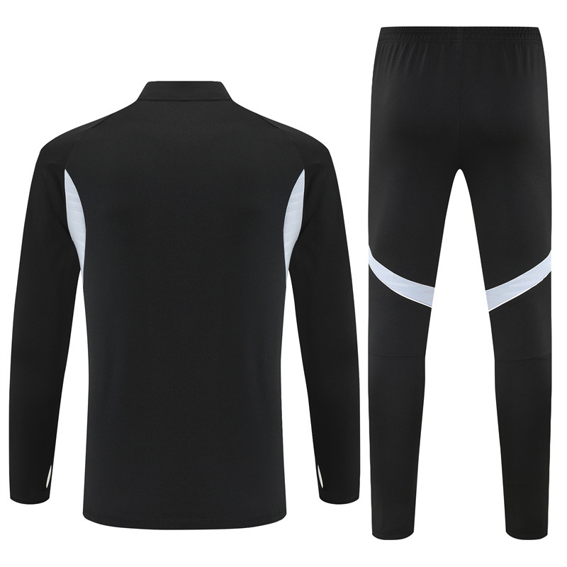 2025 Germany Black Training Suit/2025德国半拉训练服