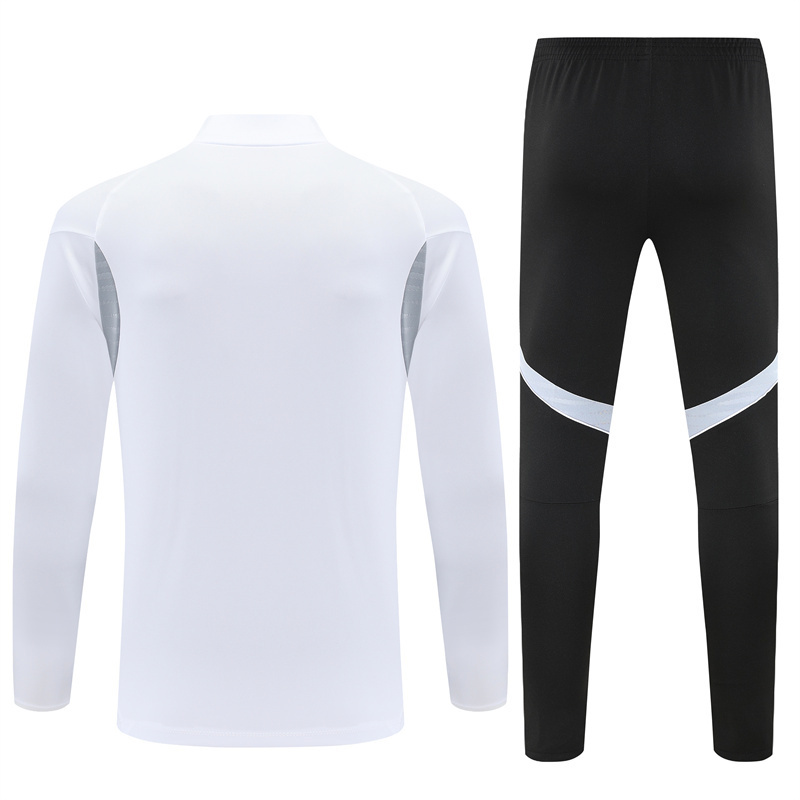 2025 Germany White Training Suit/2025德国半拉训练服