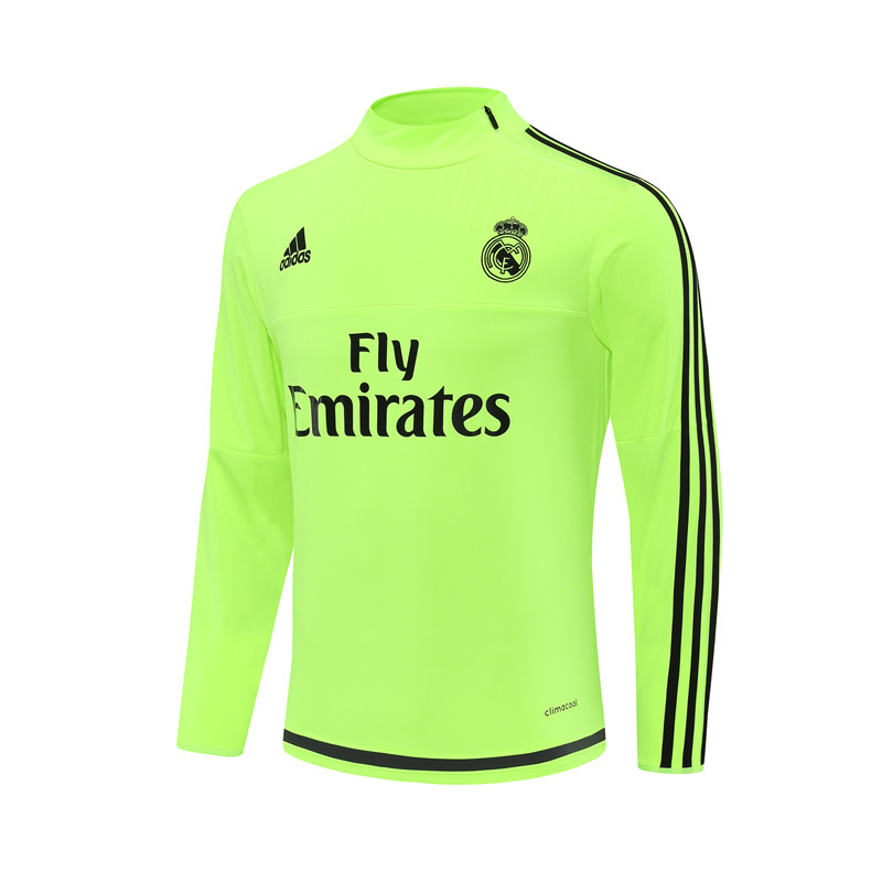 15-16 Real Madrid Retro Training Suit Top/15-16皇马复古上衣