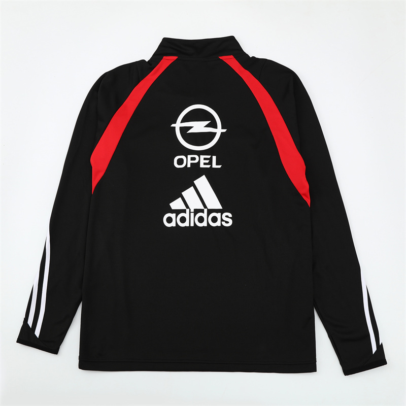 03-04 AC Milan Black Retro Training Suit Top/ 03-04 AC米兰复古上衣