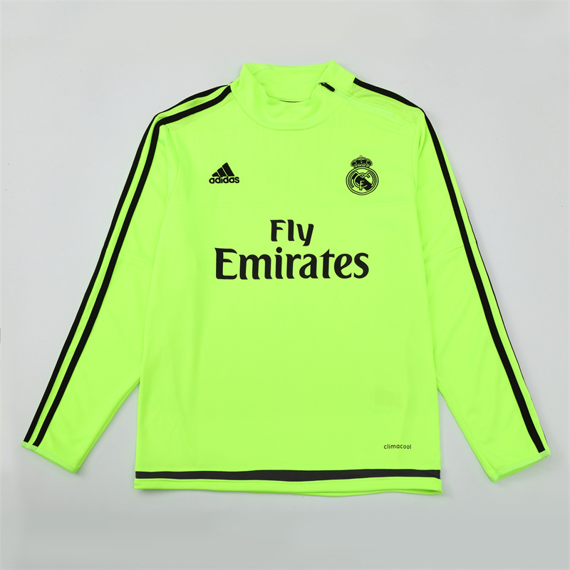 15-16 Real Madrid Retro Training Suit Top/15-16皇马复古上衣