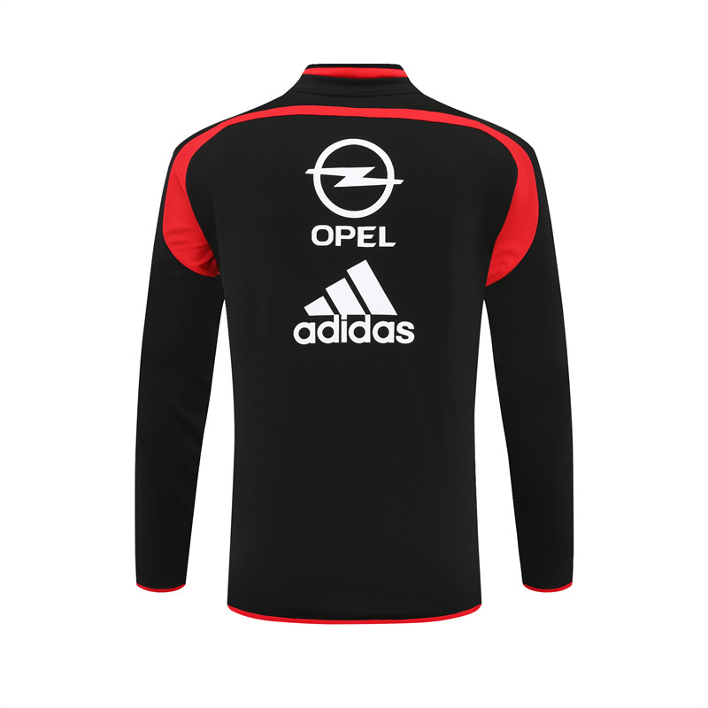 04-05 AC Milan Black Retro Training Suit Top/ 04-05AC米兰复古上衣