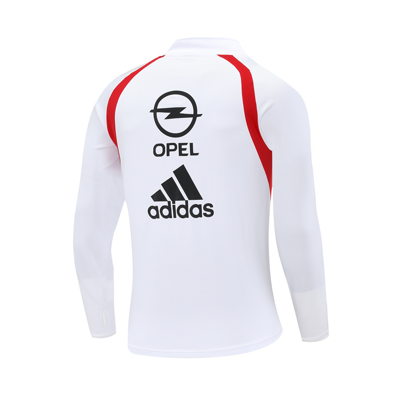 03-04 AC Milan White Retro Training Suit Top/ 03-04AC米兰复古上衣