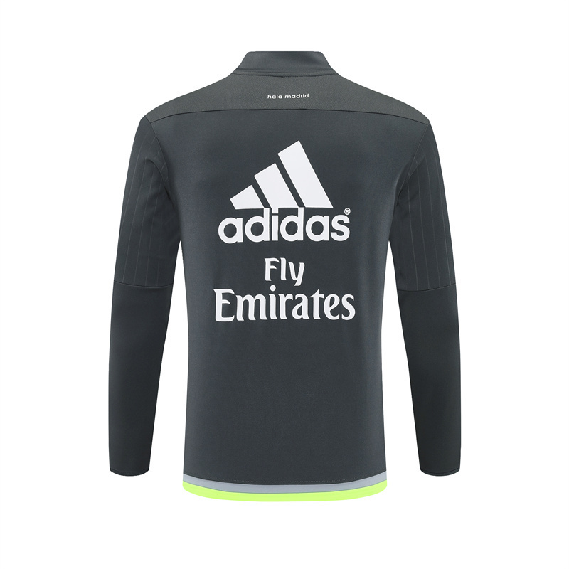 15-16 Real Madrid Retro Training Suit Top/15-16皇马复古上衣