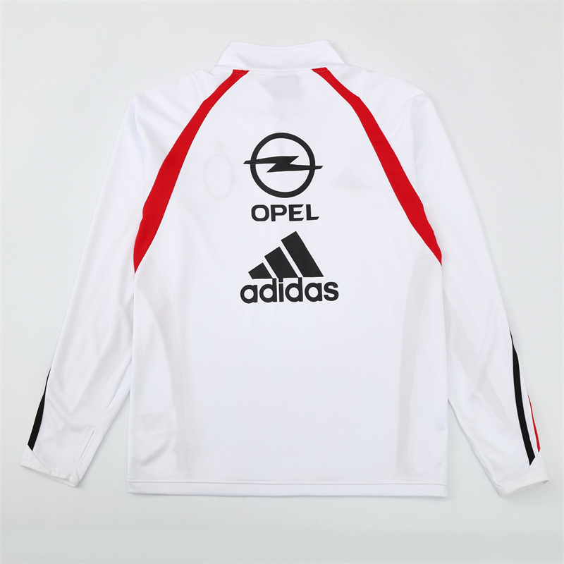 03-04 AC Milan White Retro Training Suit Top/ 03-04AC米兰复古上衣
