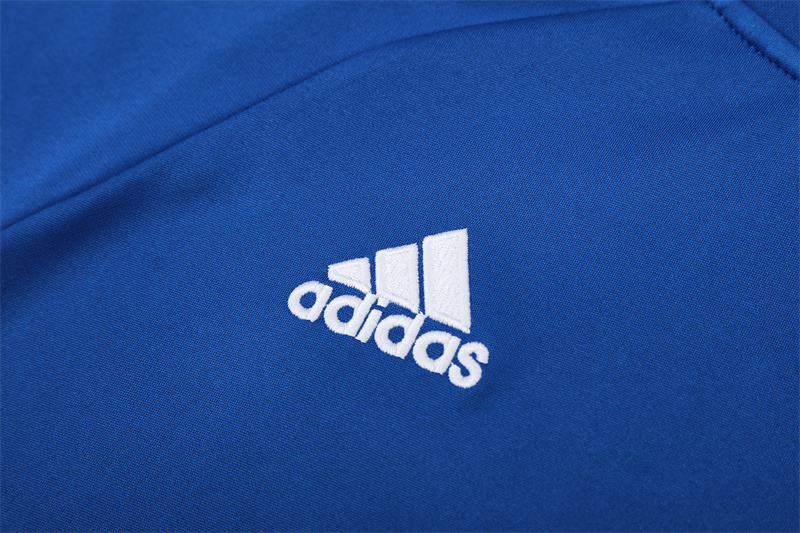 13-14 Real Madrid Blue Retro Training Suit Top/13-14皇马复古上衣