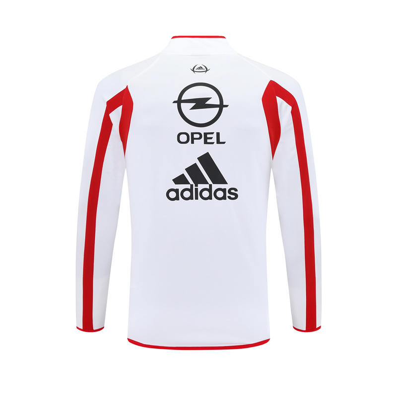 05-06 AC Milan White Retro Training Suit Top/ 05-06AC米兰复古上衣