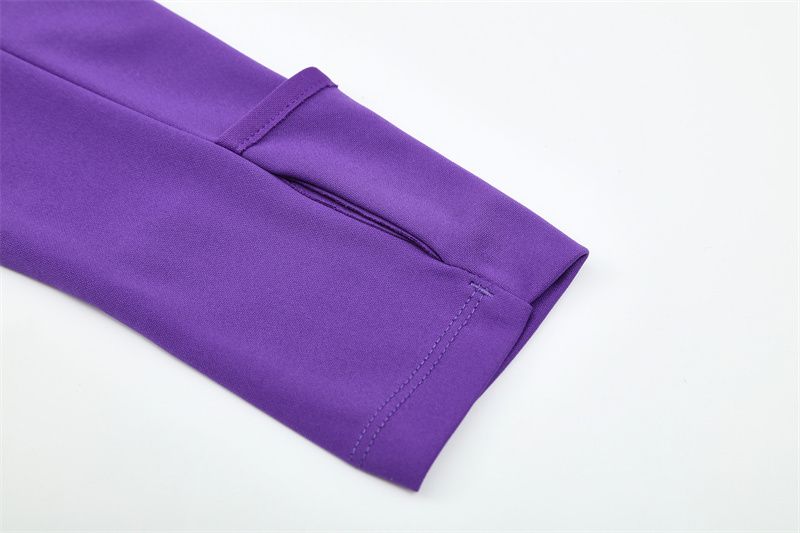 16-17 Real Madrid Purple Retro Training Suit Top/ 16-17皇马复古上衣