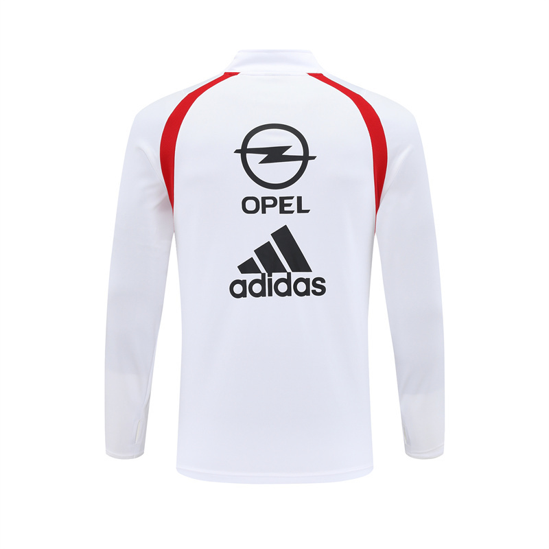 03-04 AC Milan White Retro Training Suit Top/ 03-04AC米兰复古上衣