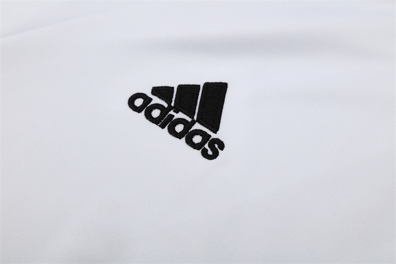 13-14 Real Madrid White Retro Training Suit Top/13-14皇马复古上衣